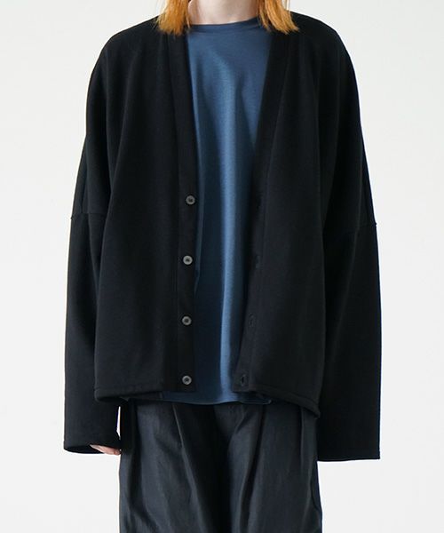 VU.ヴウ.sweat cardigan vu-s23-t20[BLACK]_