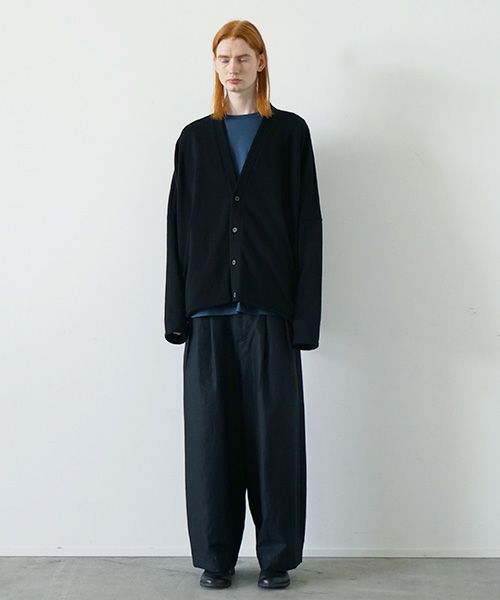 VU.ヴウ.sweat cardigan vu-s23-t20[BLACK]_