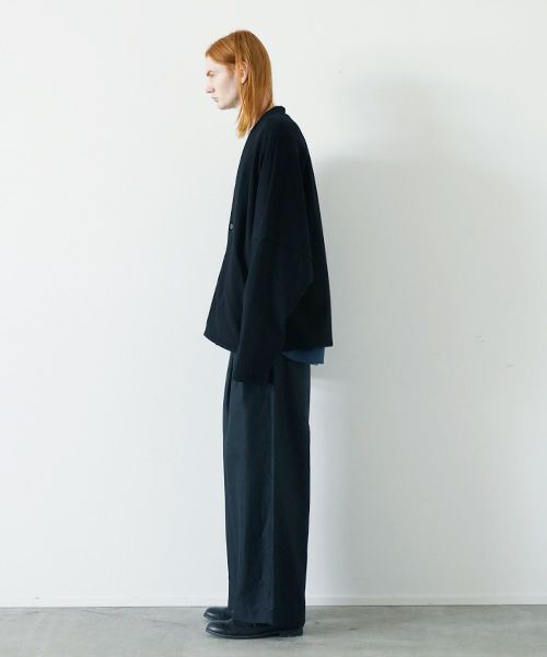 VU.ヴウ.sweat cardigan vu-s23-t20[BLACK]_