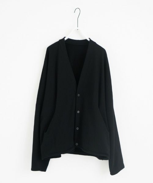 VU.ヴウ.sweat cardigan vu-s23-t20[BLACK]_