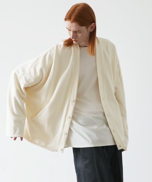 VU.ヴウ.sweat cardigan vu-s23-t20[CREAM]_