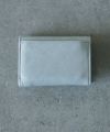 VU PRODUCT<br>ヴウプロダクト vu-product-B12[GREEN GRAY] deer leather mini wallet　鹿革ミニ財布