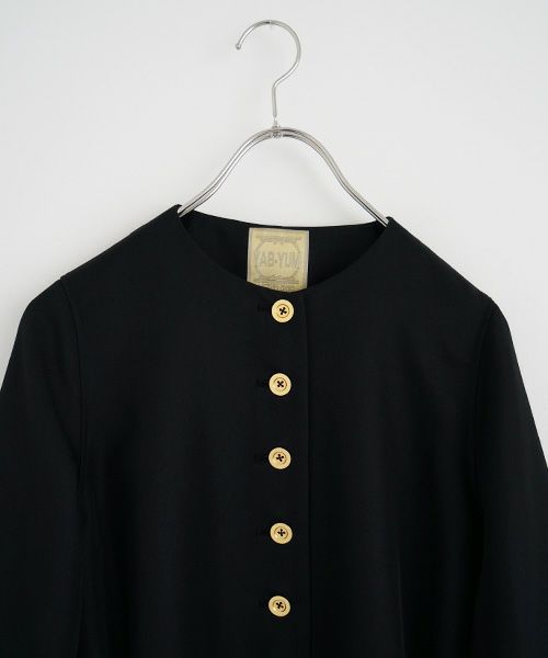 YAB-YUM ヤブヤム.OPERA COAT [222101/BLK]