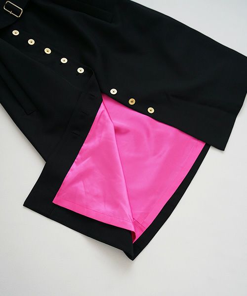YAB-YUM ヤブヤム.OPERA COAT [222101/BLK]