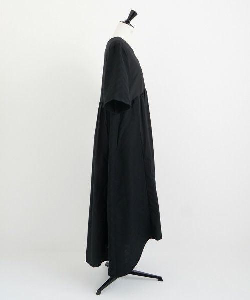 Mochi.モチ.Jacquard dress [black]