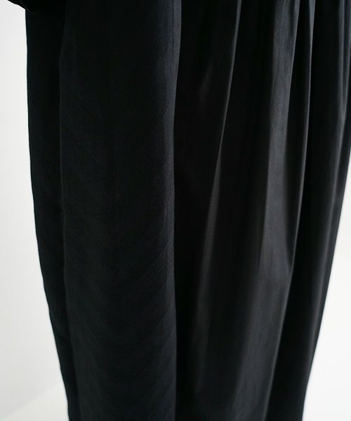 Mochi.モチ.Jacquard dress [black]