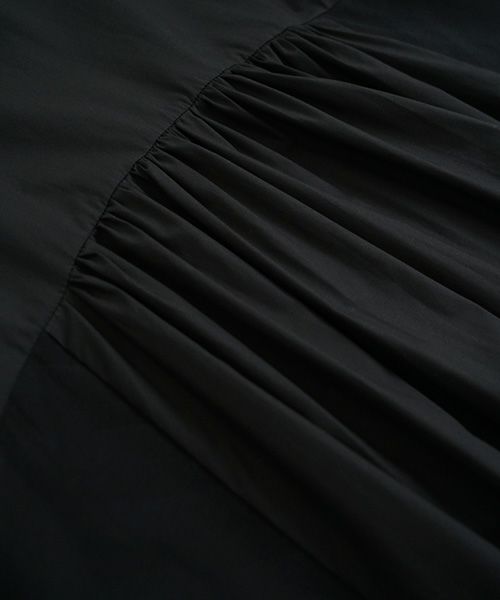 Mochi.モチ.Jacquard dress [black]