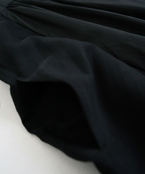 Mochi.モチ.Jacquard dress [black]