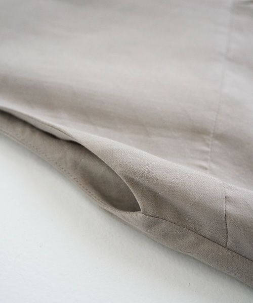 Mochi.モチ.tent line Jacquard dress [greige]