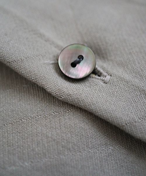 Mochi.モチ.tent line Jacquard dress [greige]