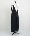Mochi<br>モチ<br>jumper tuck skirt [black]<br>ジャンパータックスカート