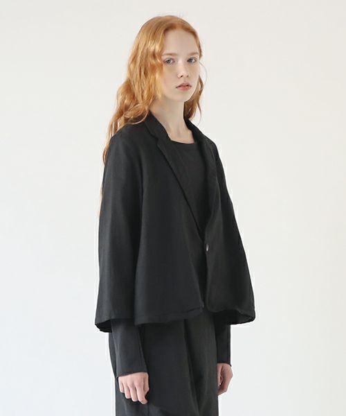 Mochi.モチ.a-line jackt [sumi/・1]
