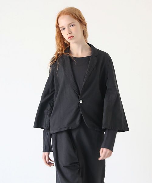 Mochi.モチ.a-line jackt [sumi/・1]