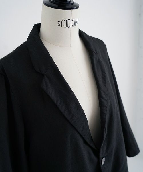 Mochi.モチ.a-line jackt [sumi/・1]