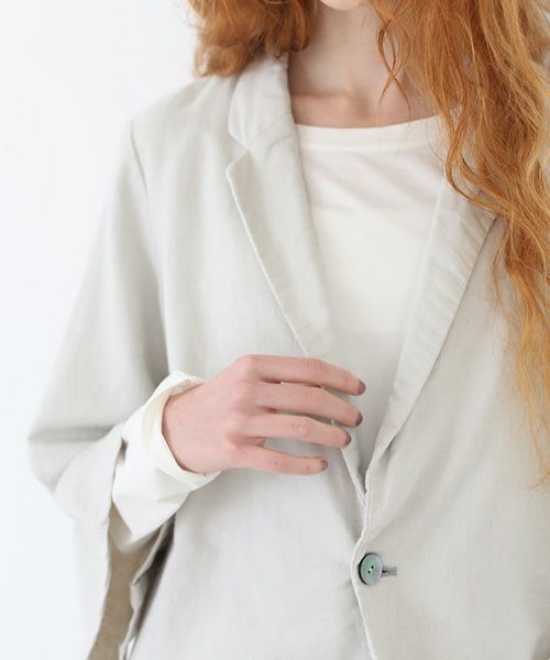 Mochi.モチ.a-line jackt [natural/・1]