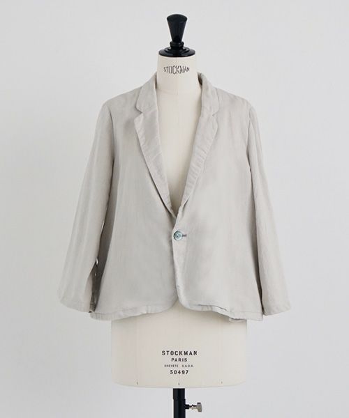 Mochi.モチ.a-line jackt [natural/・1]