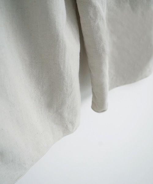 Mochi.モチ.asymmetry wide pants [natural]