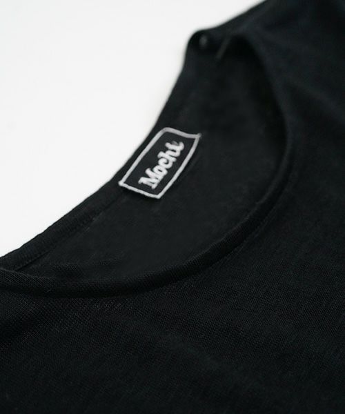 Mochi.モチ.flare sleeve dress [black]