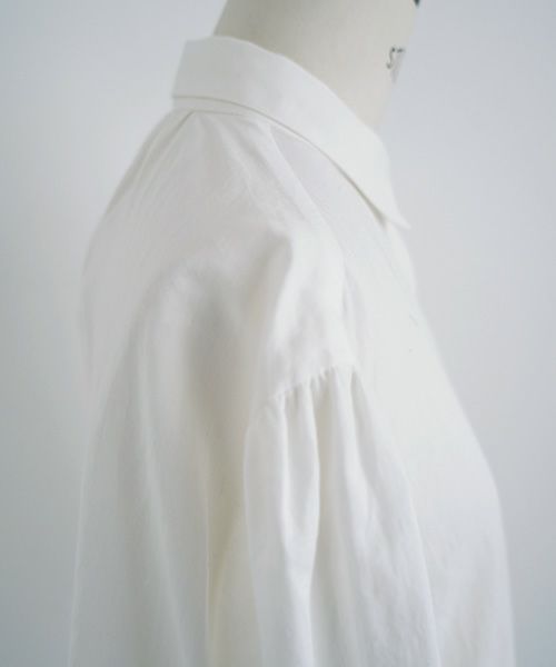 Mochi.モチ.organic cotton blouse [off white]