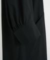 Mochi.モチ.puff sleeve dress [black]