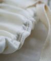 Mochi.モチ.gathered wide pants [off white]