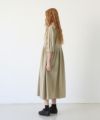 Mochi.モチ.button dress [beige]