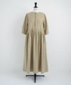 Mochi.モチ.button dress [beige]