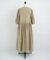 Mochi.モチ.button dress [beige]