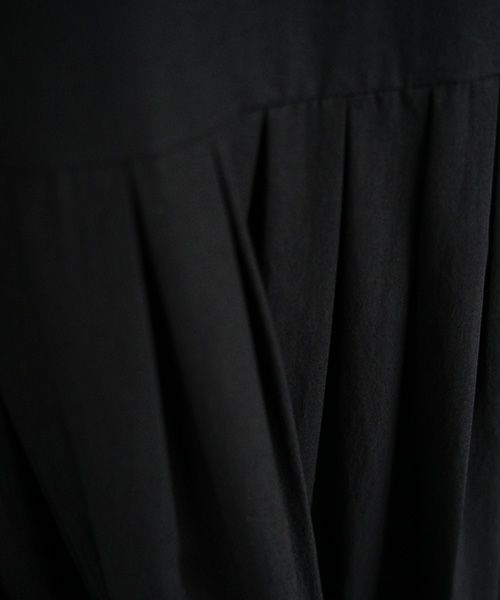 Mochi.モチ.button dress [black]