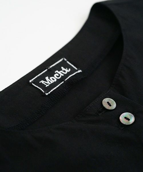 Mochi.モチ.button dress [black]