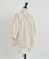 Mochi.モチ.gather blouse [ecru/sa]