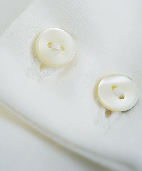 Mochi.モチ.mock neck long t-shirt [off white]