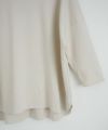 Mochi.モチ.suvin long sleeved t-shirt [greige]