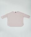 Mochi.モチ.suvin long sleeved t-shirt [smoky pink]
