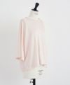 Mochi.モチ.raglan sleeve linen t-shirt [pink]