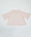 Mochi.モチ.raglan sleeve linen t-shirt [pink]
