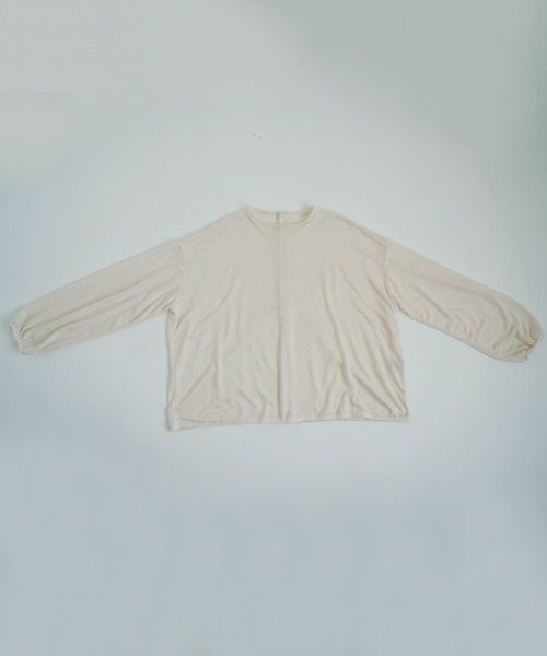 Mochi.モチ.linen cardigan [off white]
