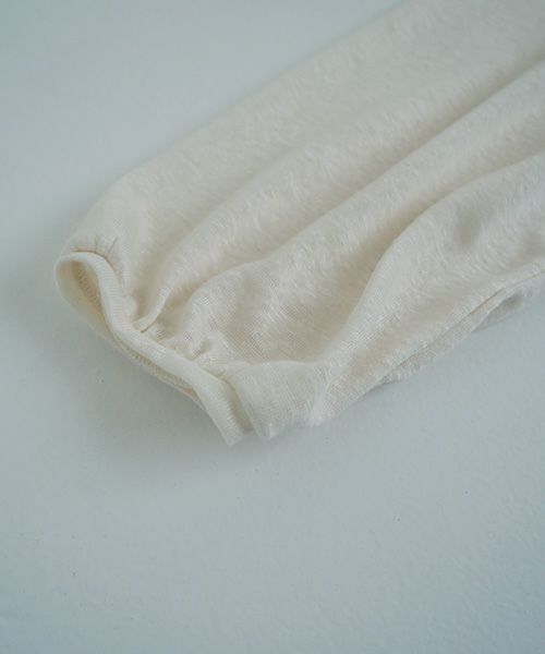 Mochi.モチ.linen cardigan [off white]