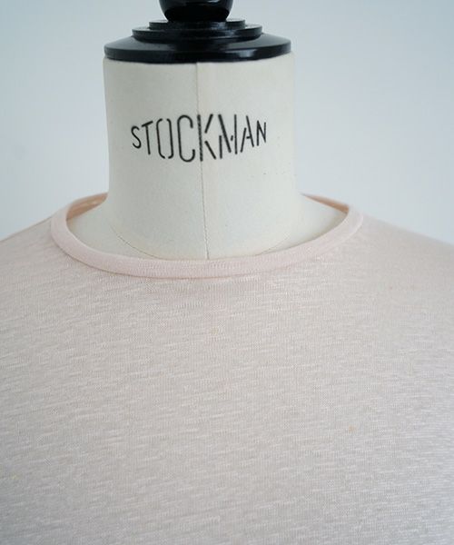 Mochi.モチ.linen cardigan [pink]