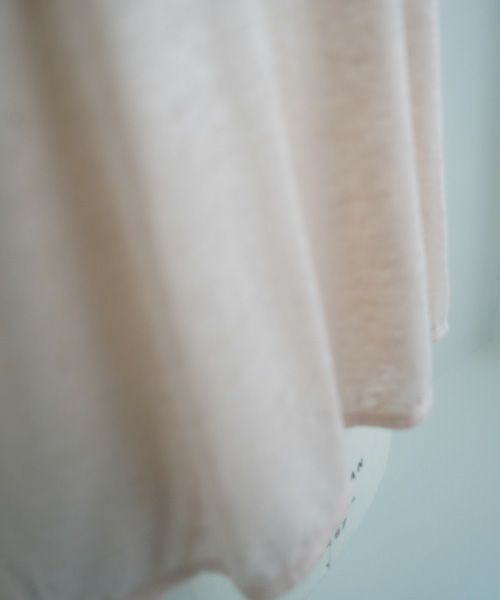 Mochi.モチ.linen cardigan [pink]