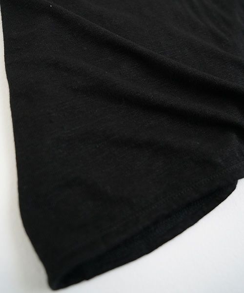 Mochi.モチ.linen cardigan [black]