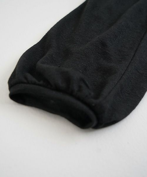 Mochi.モチ.linen cardigan [black]