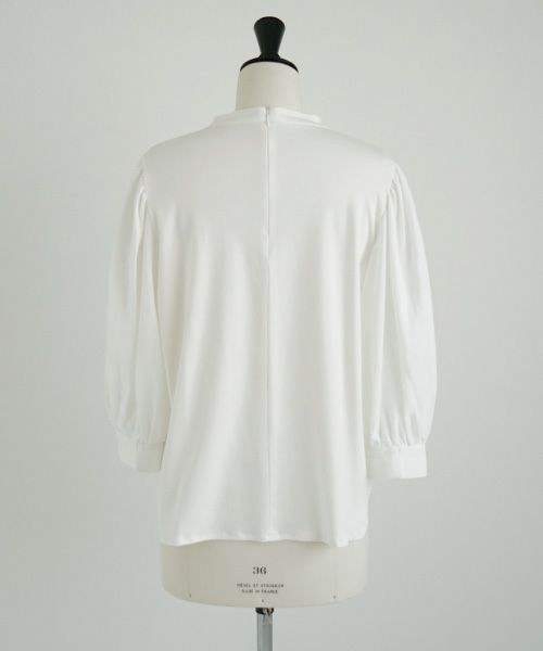 Mochi.モチ.volume sleeve tops [off white]