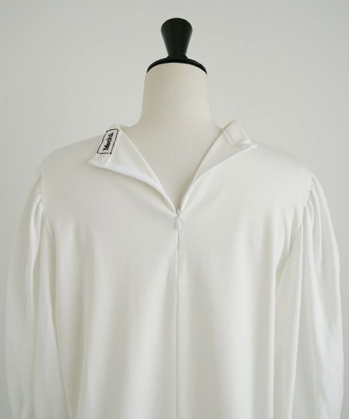 Mochi.モチ.volume sleeve tops [off white]