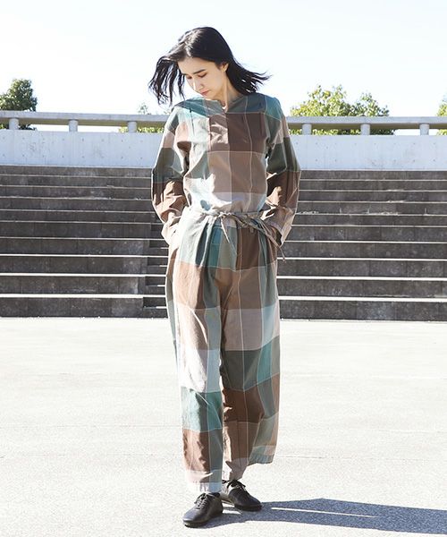 ohta.オオタ.check pants [pt-35C]