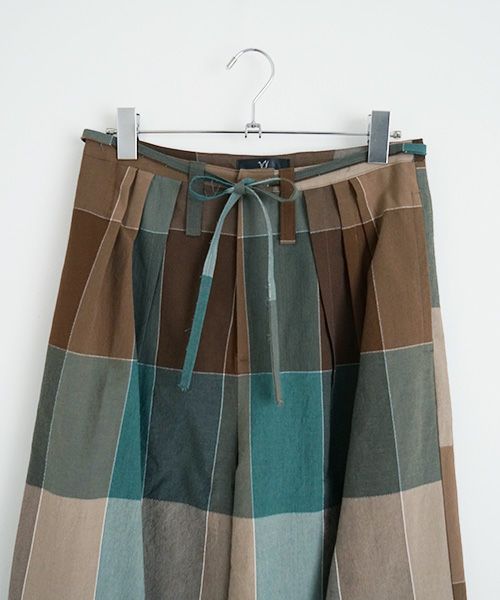 ohta.オオタ.check pants [pt-35C]