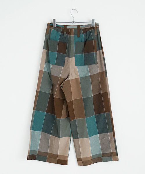ohta.オオタ.check pants [pt-35C]