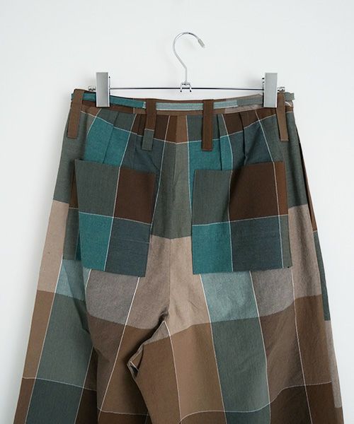 ohta.オオタ.check pants [pt-35C]
