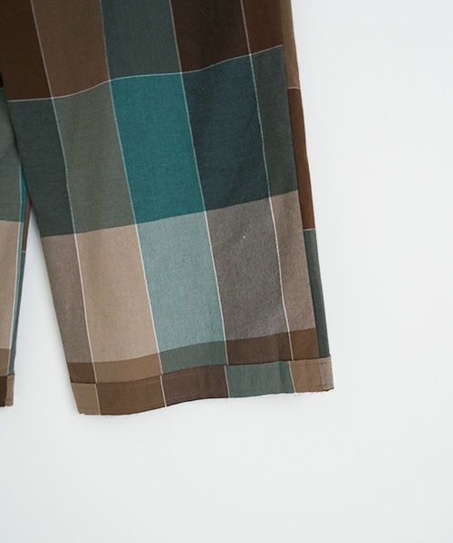 ohta.オオタ.check pants [pt-35C]