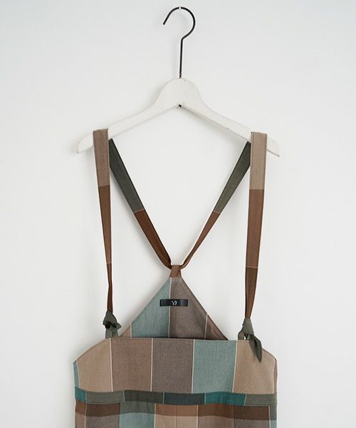 ohta.オオタ.check overskirt [sk-19C]